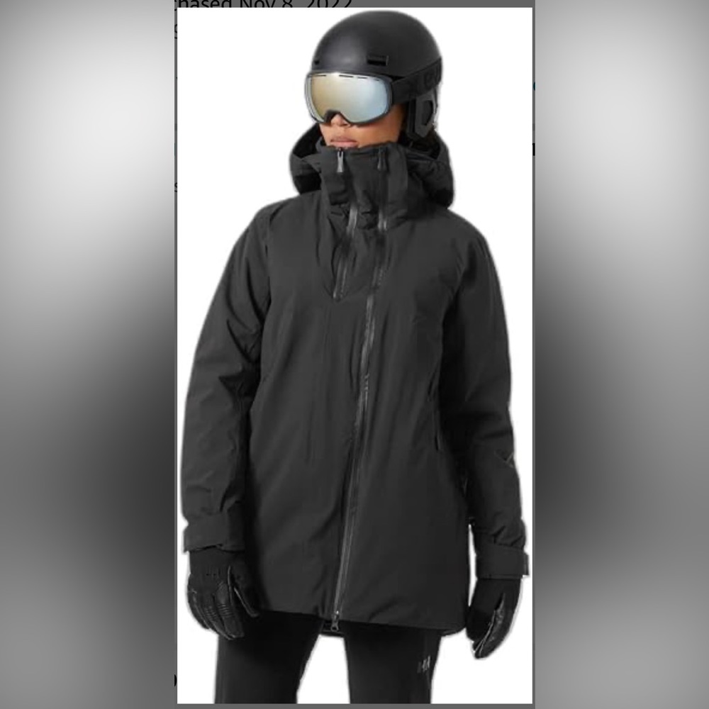 Helly Hanson Women’s Nora Long Insulated Jacket - size large